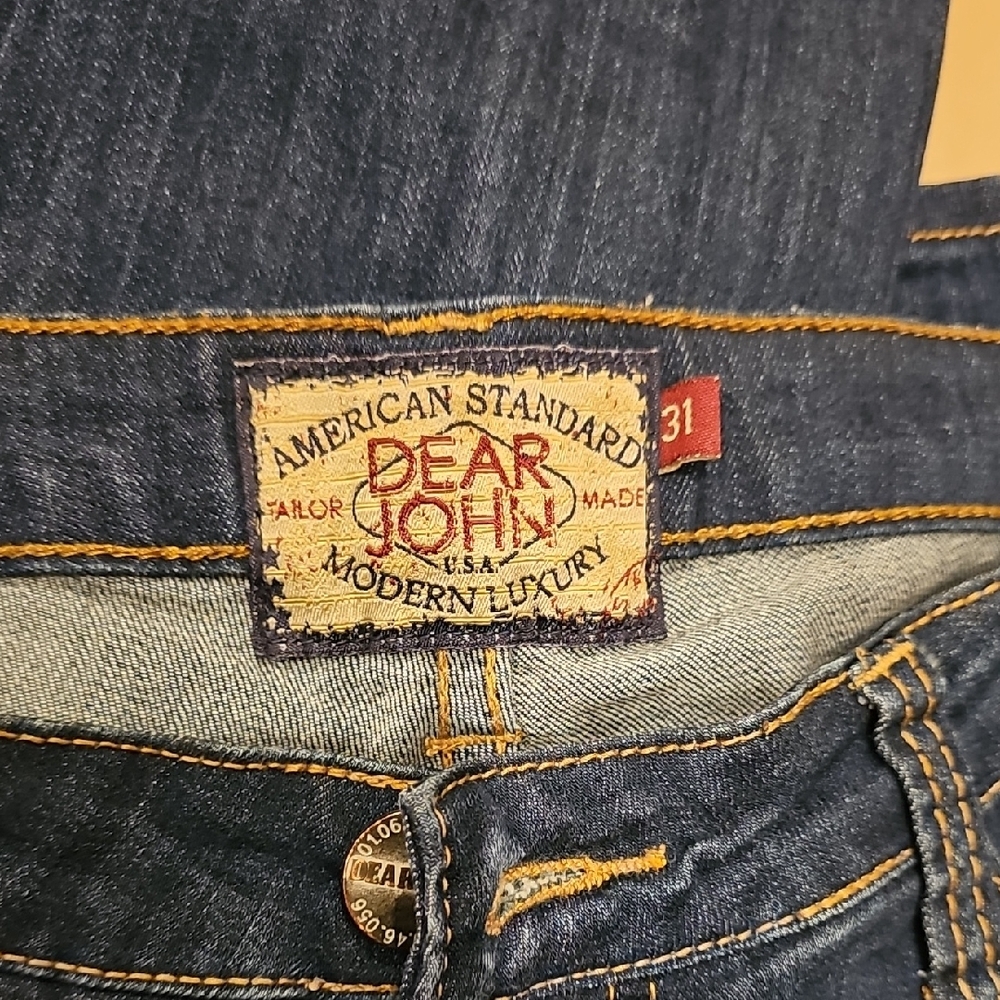 Dear John Dark Blue Denim Jeans - Picture 7 of 9